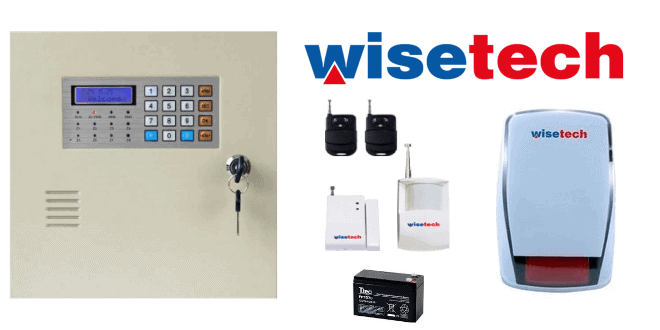 Wisetech Kablosuz Alarm Sistemi